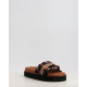 MONOBAND ROPE SANDAL FRINGES BIG LETTER LOGO