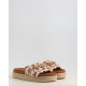 MONOBAND ROPE SANDAL FRINGES BIG LETTER LOGO