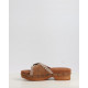 LOW HEEL WOOD CLOG WITH BUCKLE